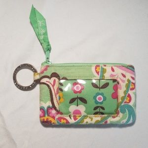 Vera Bradley coin / card holder